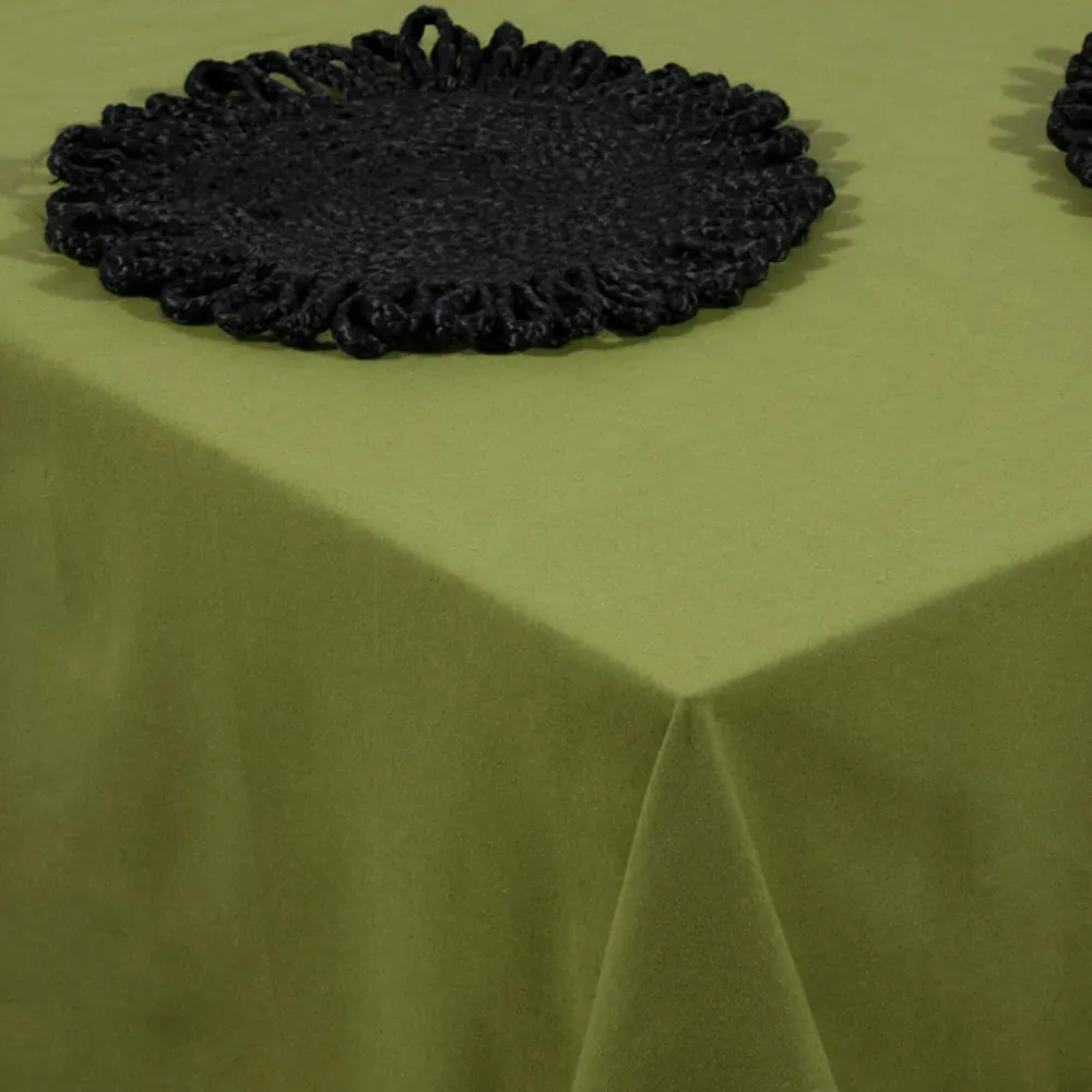 AVON Cotton Tablecloth - Green