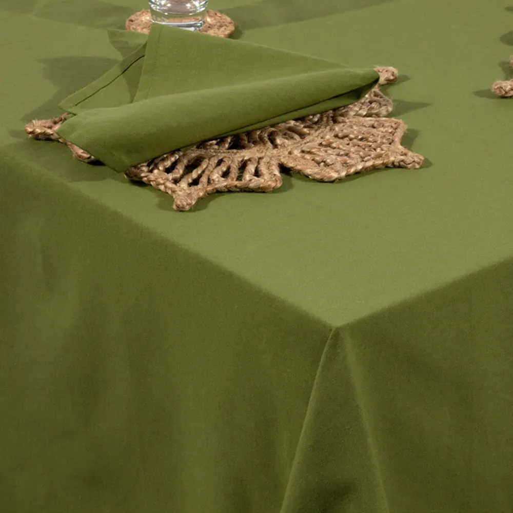 AVON Cotton Tablecloth - Green