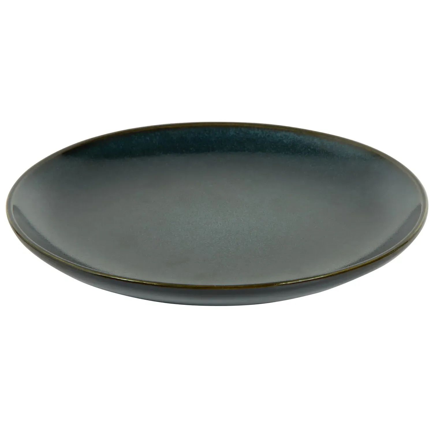 Ayano Reactive Glaze Side Plate - Dark Blue