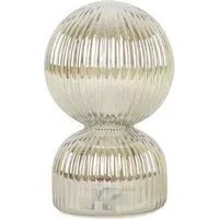 Ayda Glass Table Lamp - Cream, Glass