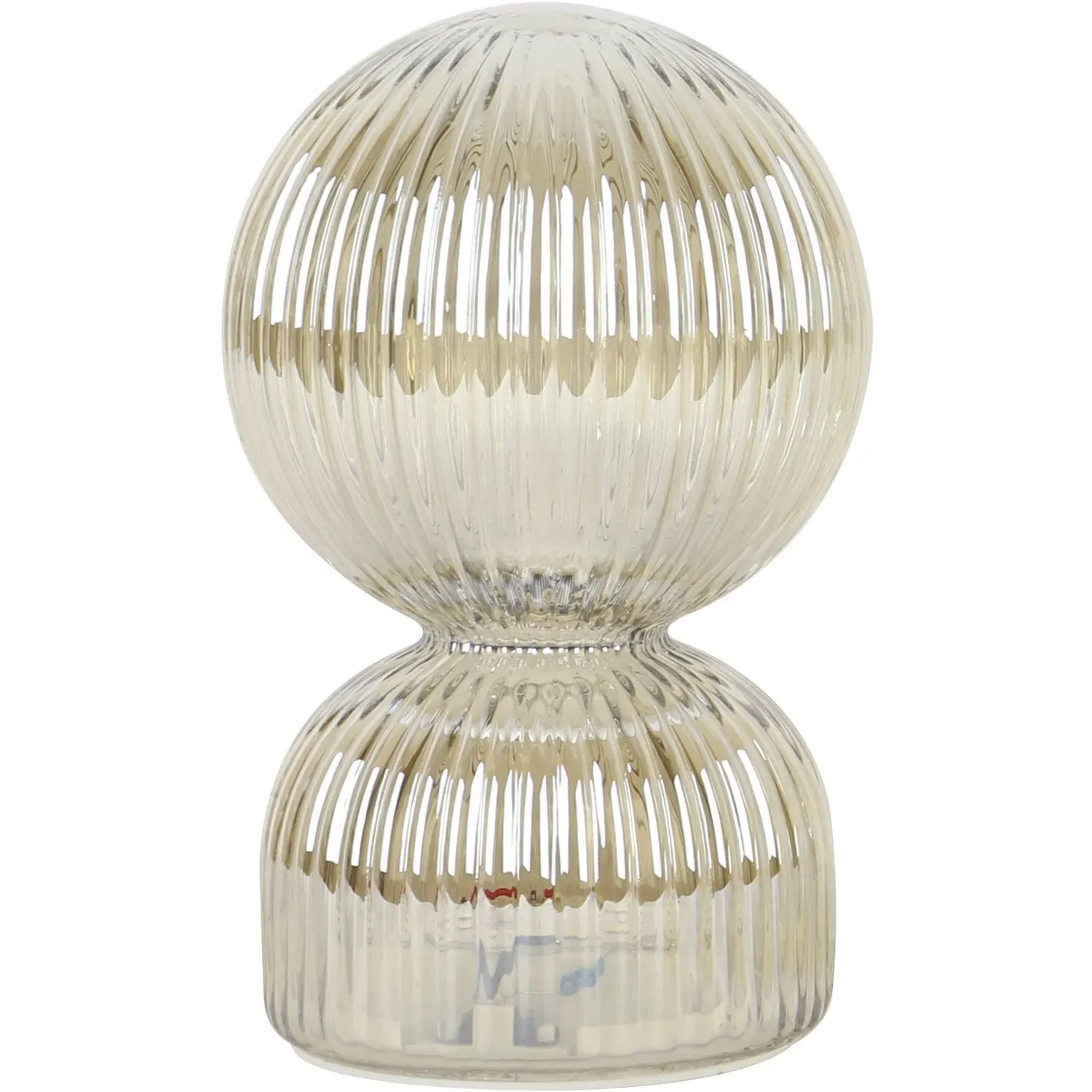 Ayda Glass Table Lamp - Cream, Glass