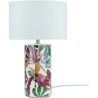 Azalea Table Lamp with Floral Design