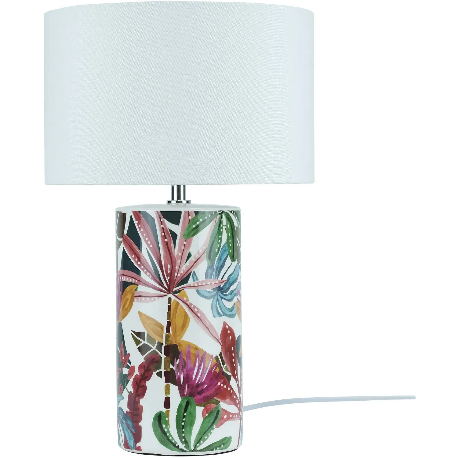Azalea Table Lamp with Floral Design image