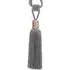 Aztec Curtain Tie Back - Grey and Pink