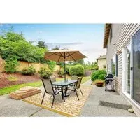 Aztec Outdoor Rug - Ochre