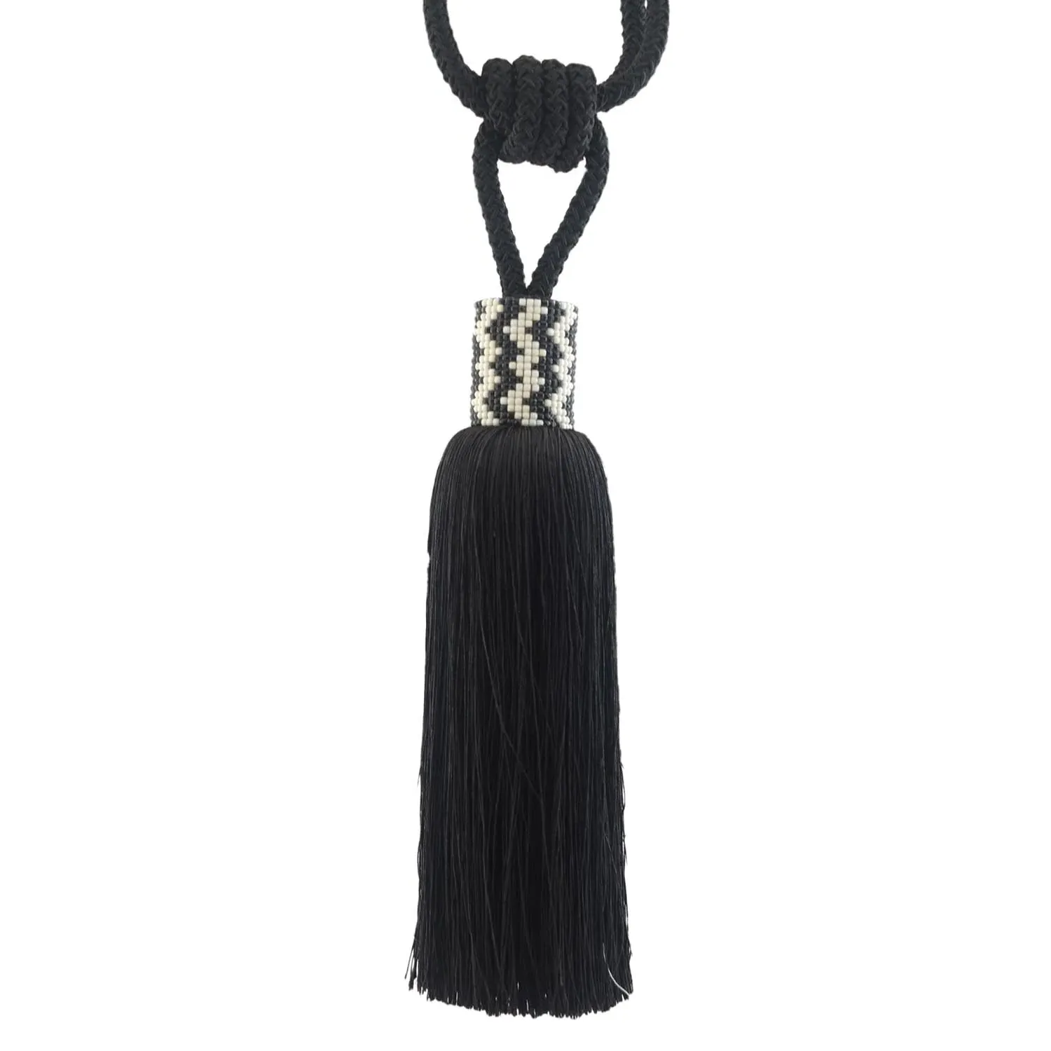 Aztec Tieback with Tassel - Mono image