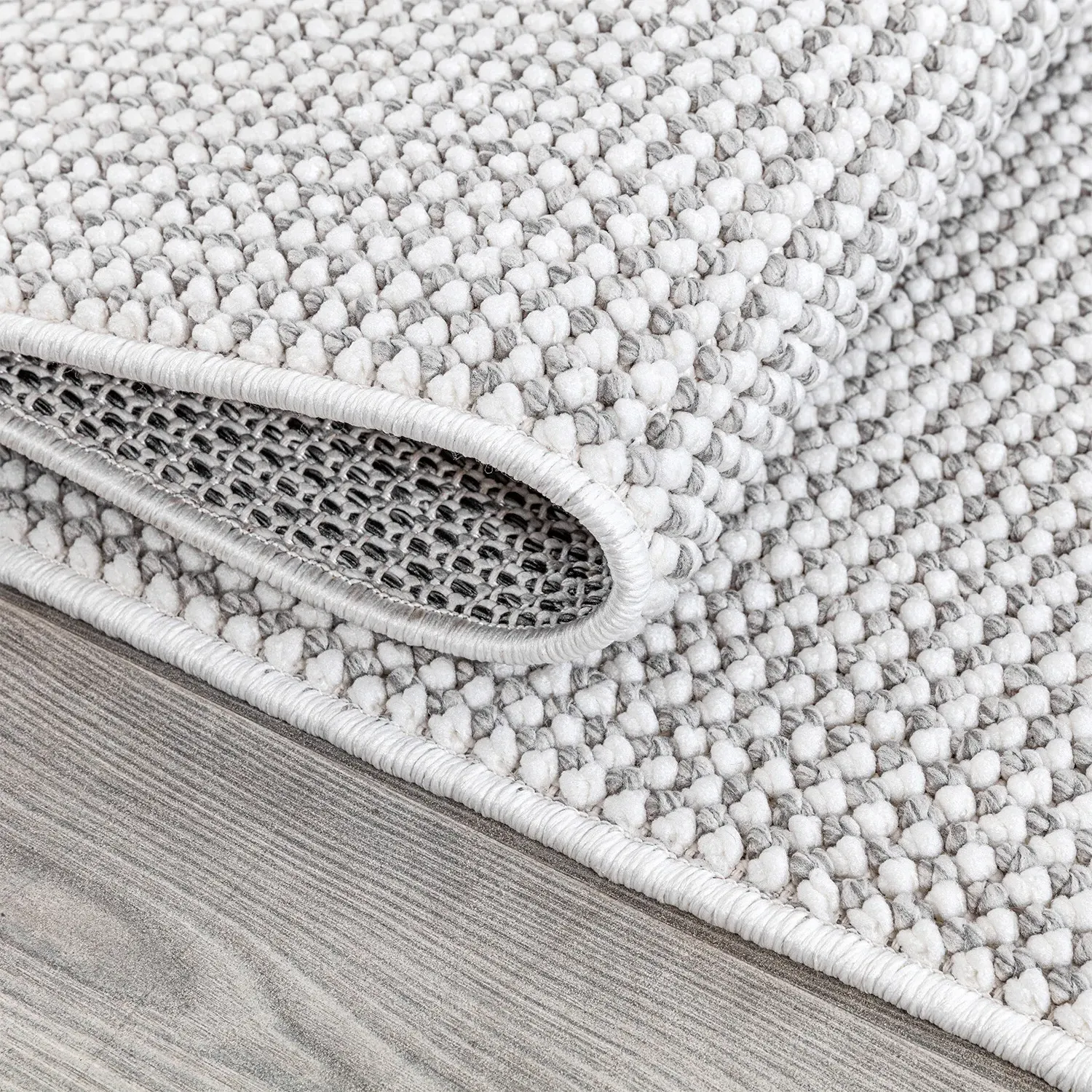 Azura Texture Rug - Silver