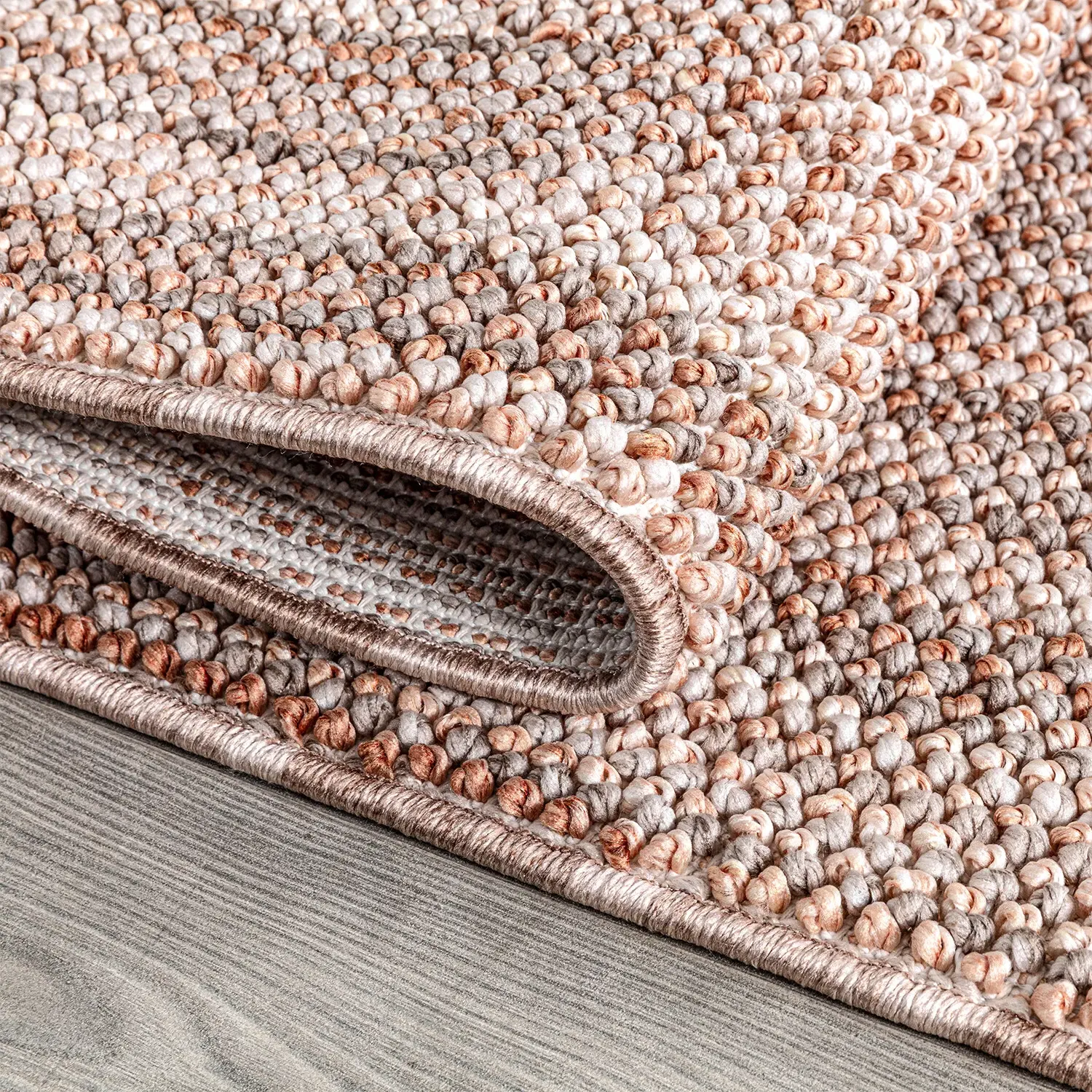Azura Texture Rug - Terracotta