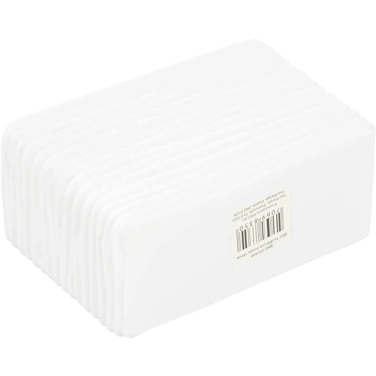 Bali Wavy Toothbrush Holder - White