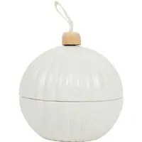 Ball Candle - Blue, Bourbon Vanilla