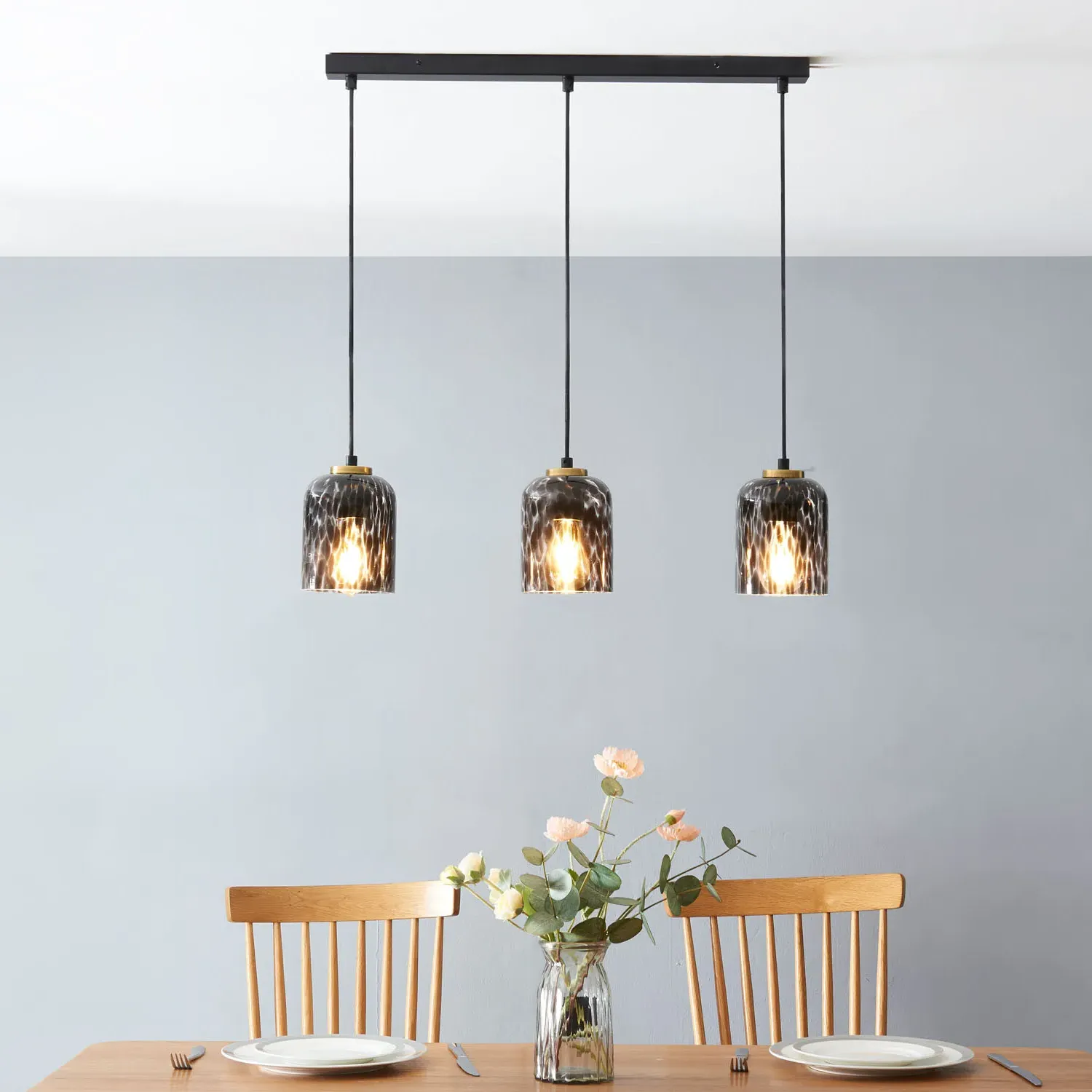 Baltimore 3 Light Spotlight - Black