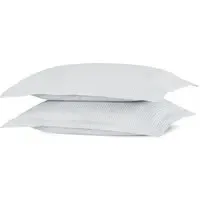 Bamboo Cotton Pillowcase 2 Pack - Silver