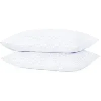 Bamboo Cotton Pillowcase 2 Pack - White