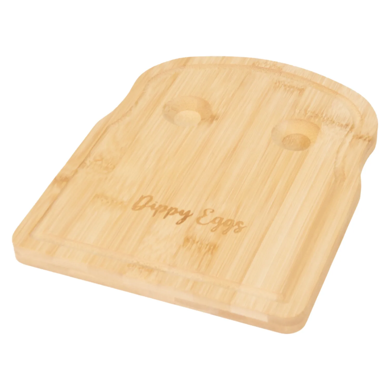 Bamboo Dippy Egg and Toast Board - Natural