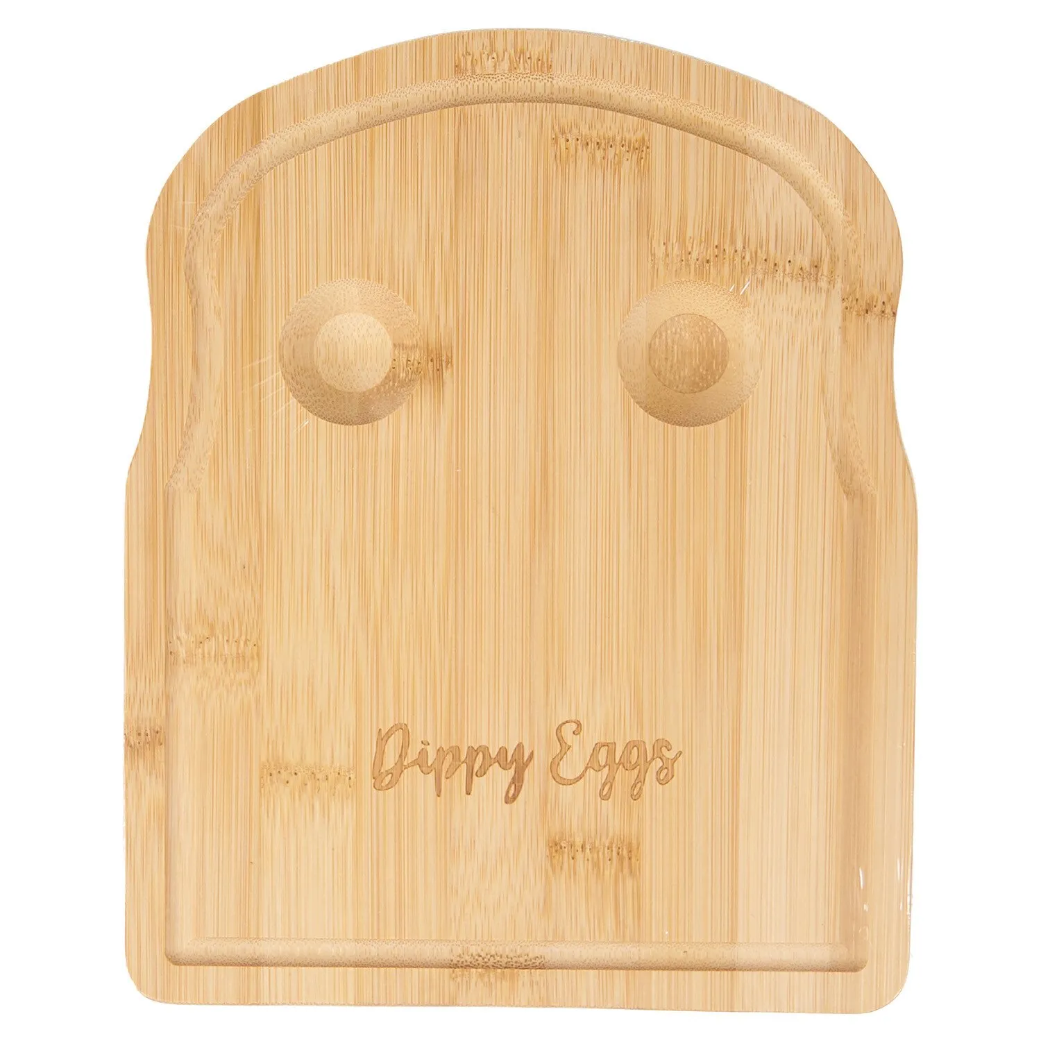 Bamboo Dippy Egg and Toast Board - Natural