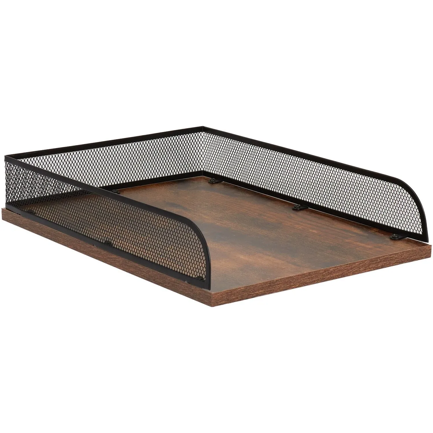 Bamboo Mesh Document Tray - Black