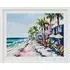 Beachfront Framed Print - Multicolour
