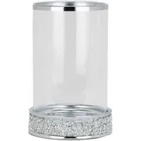 Beaded Crystal Hurricane - Silver