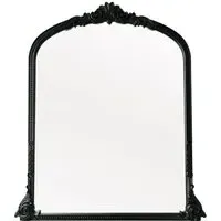 Beaded Mirror - Black
