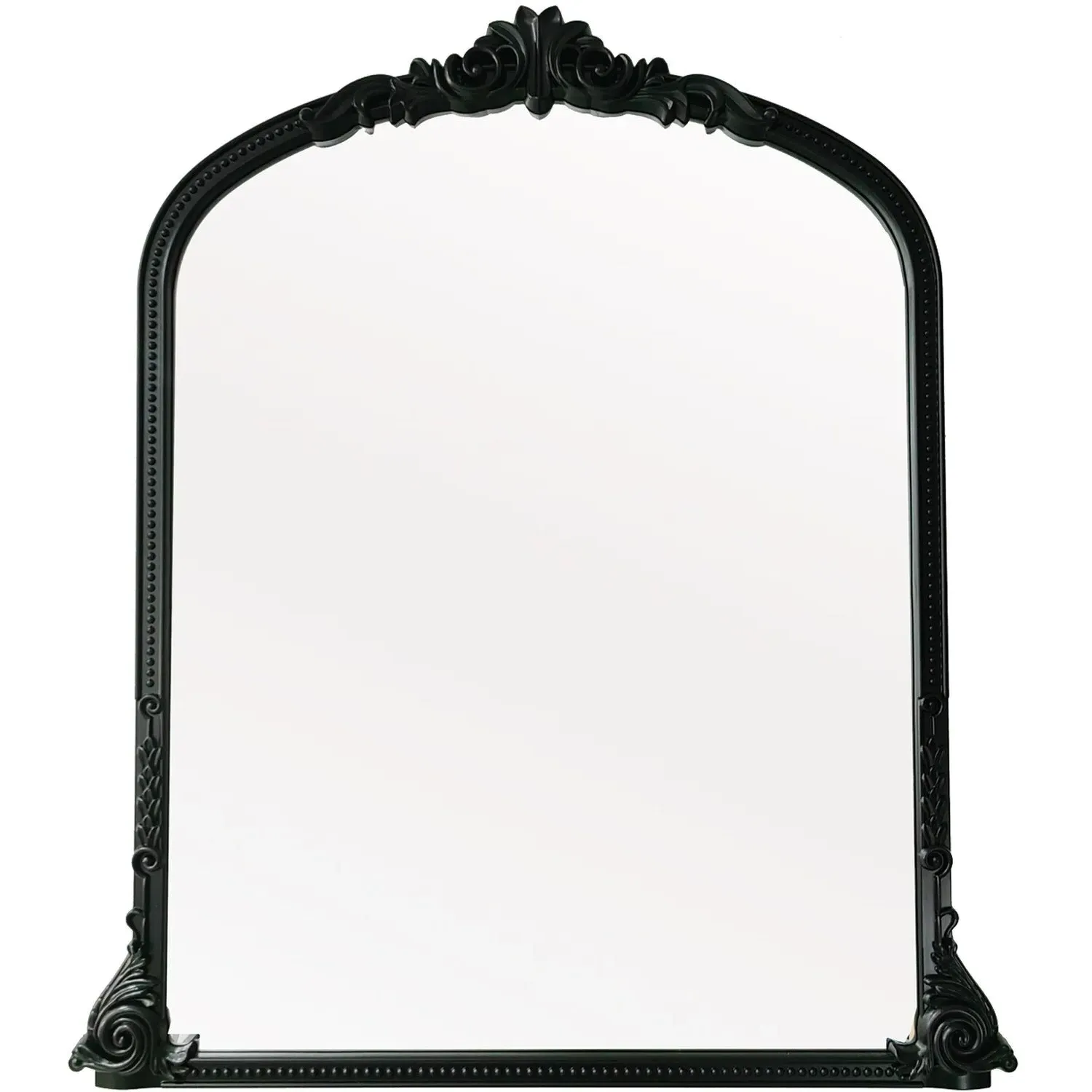 Beaded Mirror - Black image