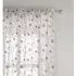 Belle Embroidered Voile Panel - Grey