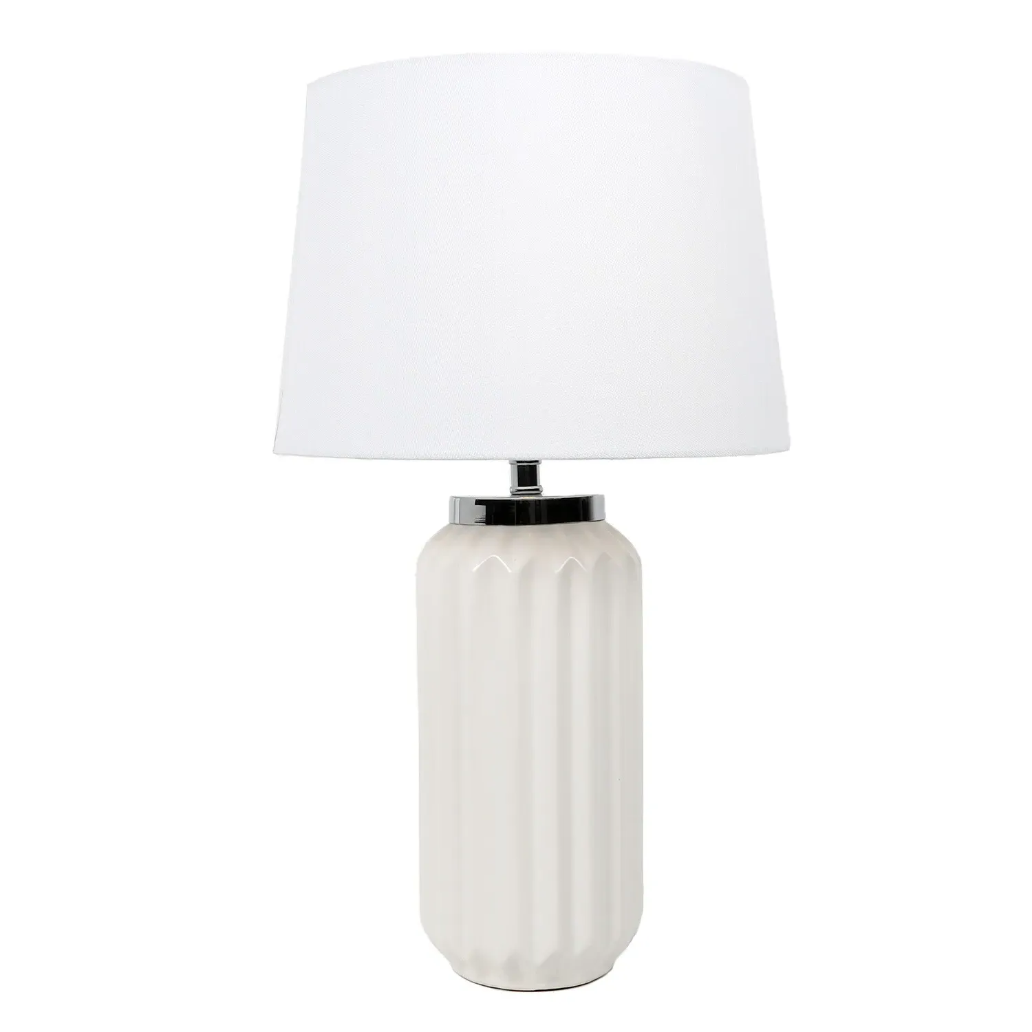Belle Table Lamp - White image