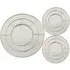 Belmont Set of 3 Round Decorative Mirrors - Silver