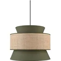 Berkley Pendant Light - Green, Natural