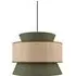 Berkley Pendant Light - Green, Natural