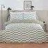 Berlin Check Double Duvet Set - Sage