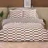 Berlin Check Single Duvet Set - Rust