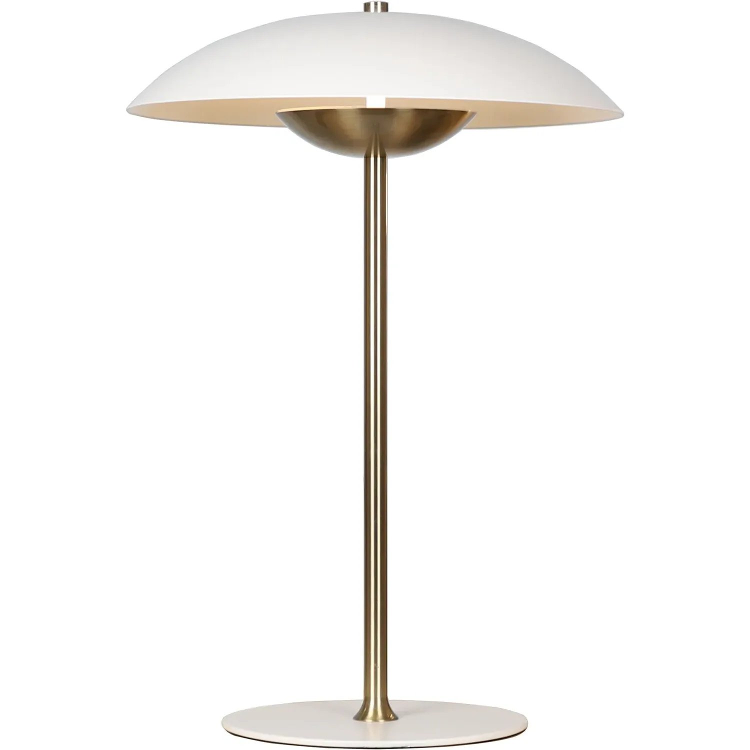 Betty Table Lamp - White, Gold