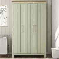 Bexley 3-Door Wardrobe - Sage Green