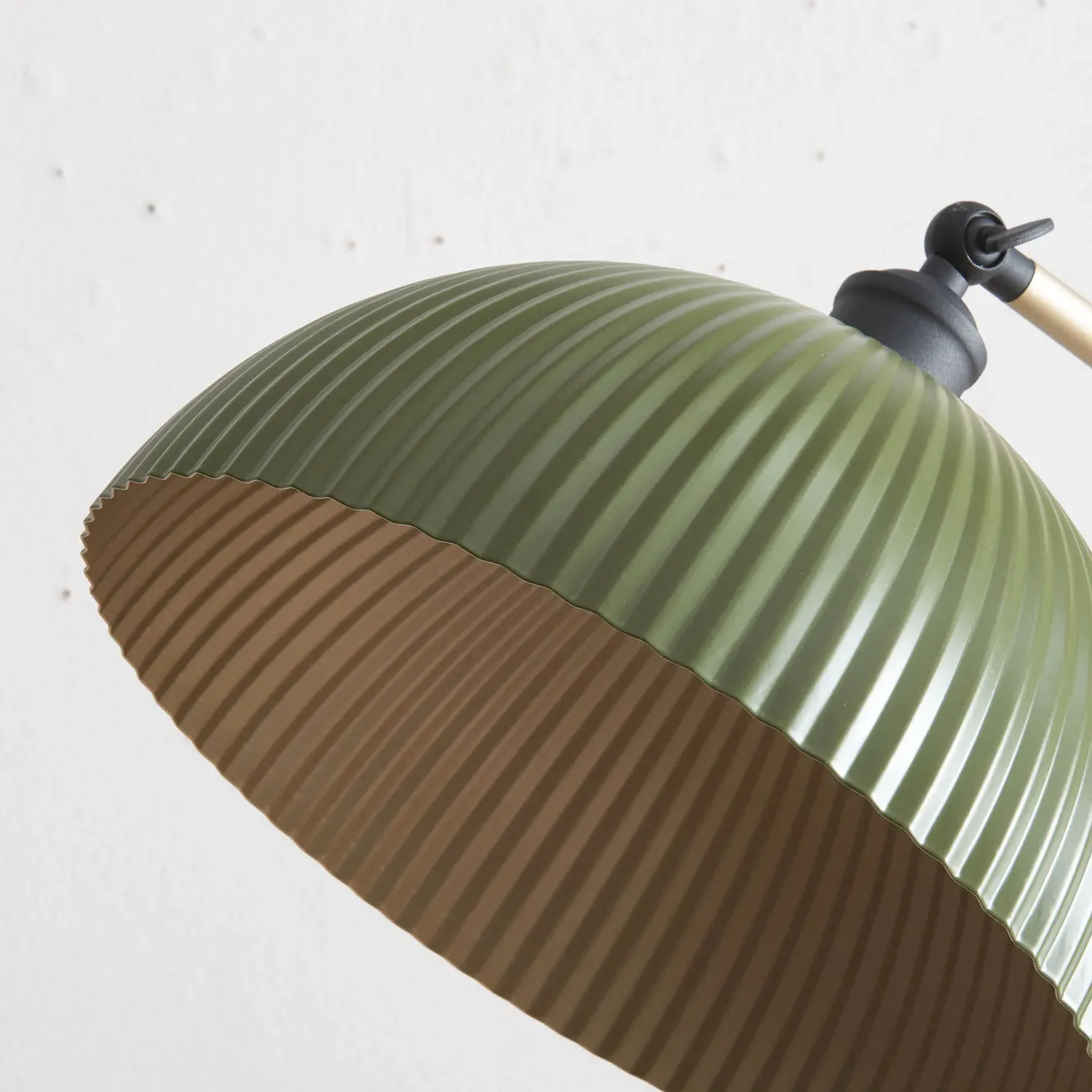 Bexley Floor Lamp - Green, Metal
