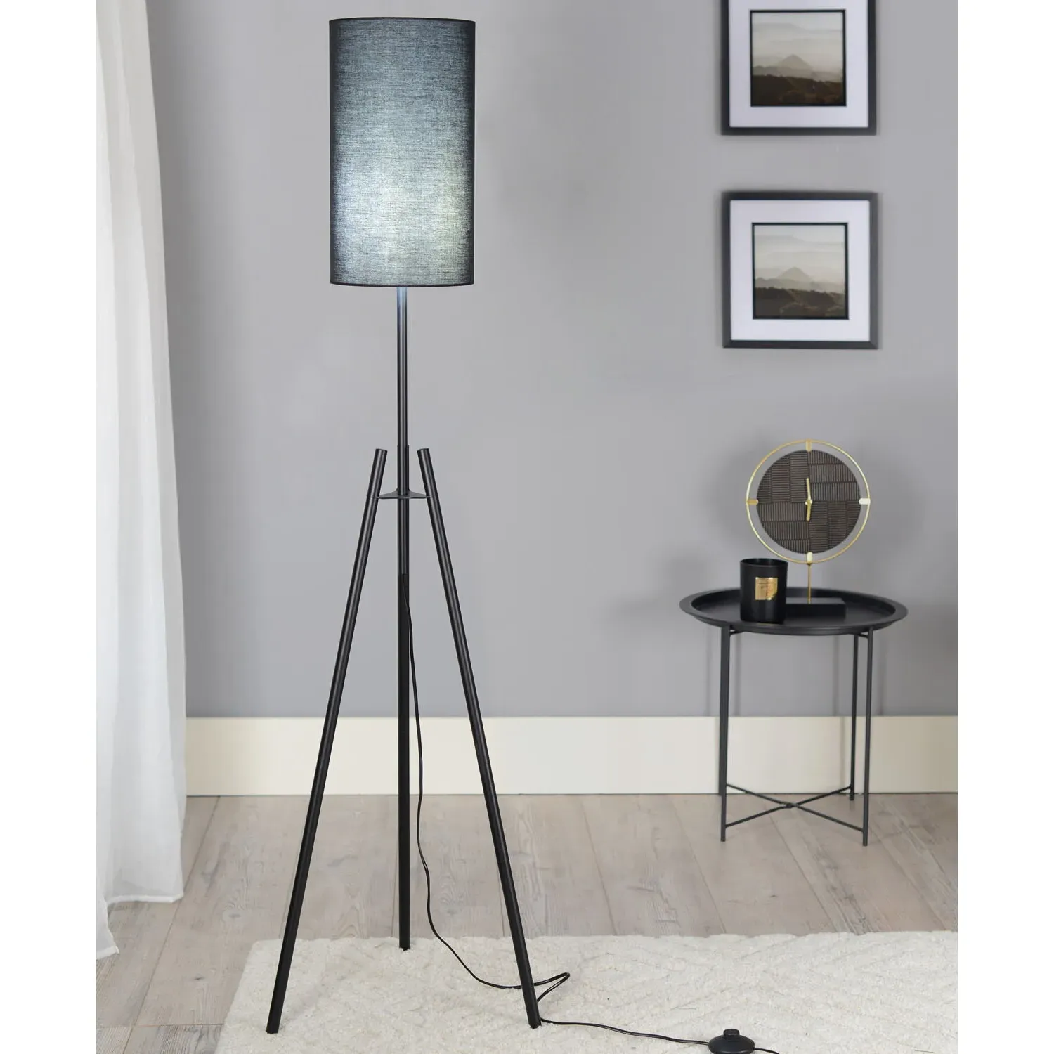 Bhodi Floor Lamp - Black