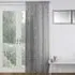 Birch Panel Voile Curtain - Silver