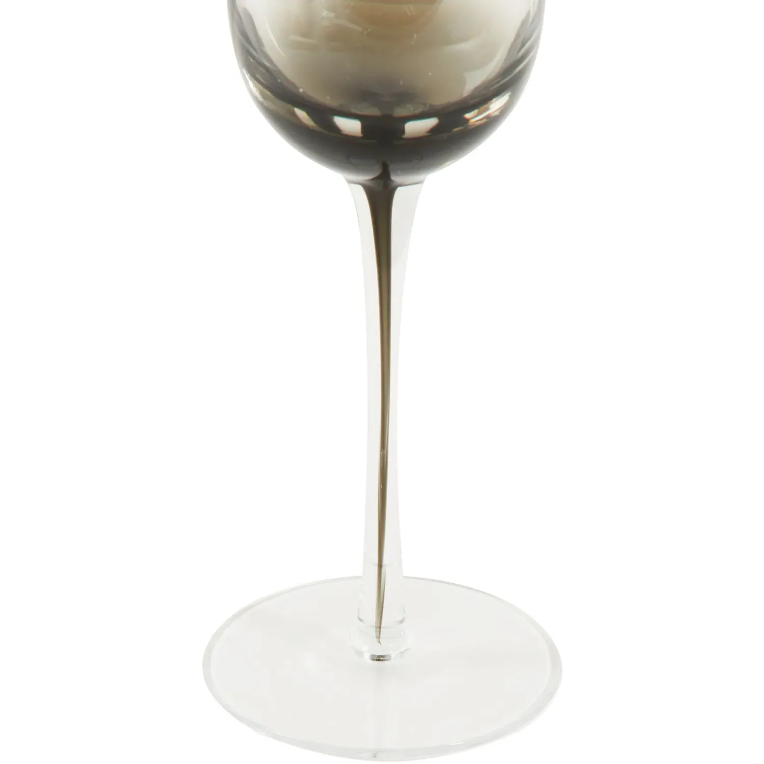 Black Ombre Champagne Flute - Black