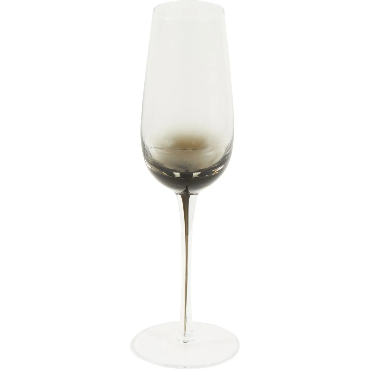 Black Ombre Champagne Flute - Black