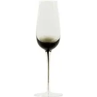 Black Ombre Champagne Flute - Black