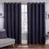 Blackout Eyelet Curtains - Blue