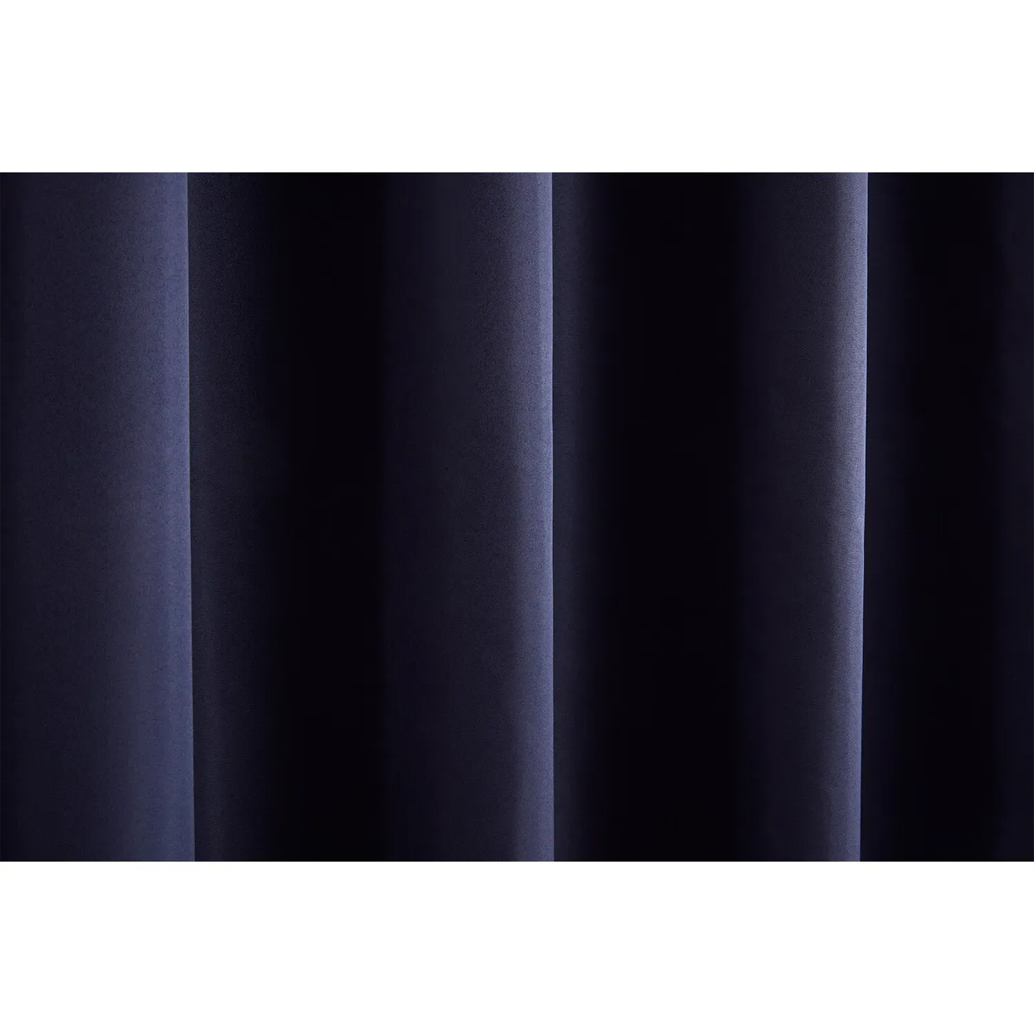 Blackout Eyelet Curtains - Blue