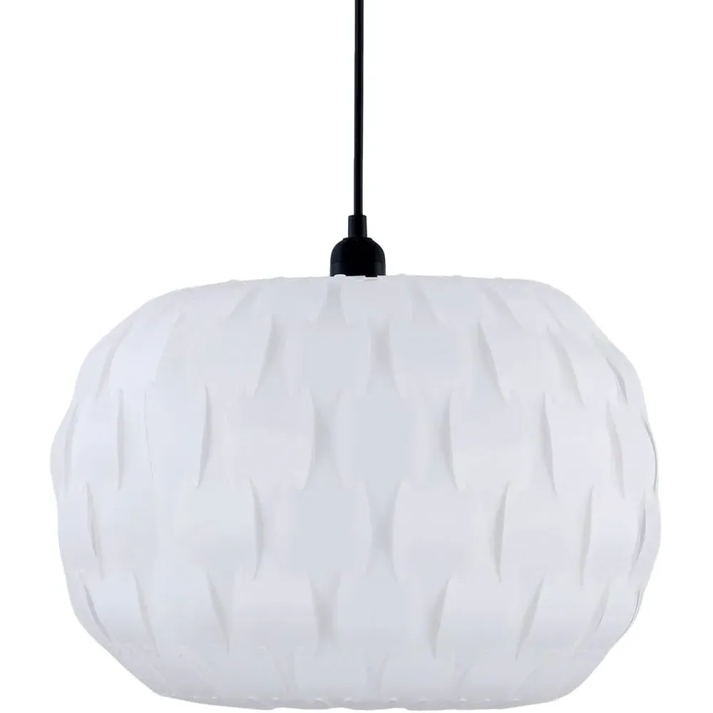 Blanco Round Pendant Light - White image
