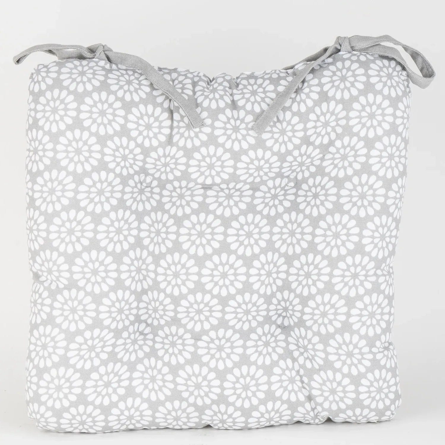 Blossom Button Seat Pad with Ties image