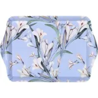 Blue Lily Trinket Tray - Blue