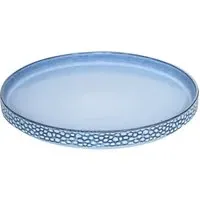 Blue Pearl Dinner Plate - Blue