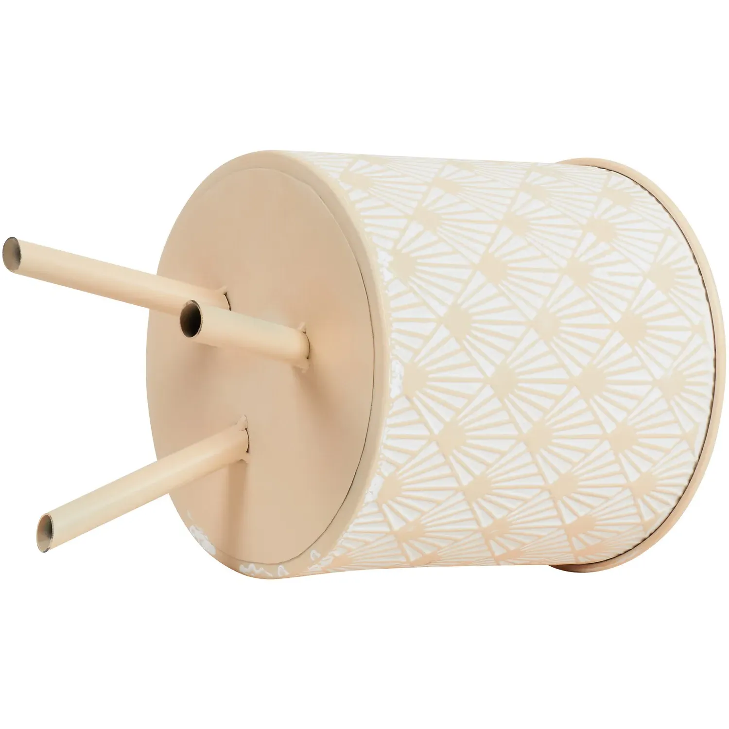 Bohemia Footed Metal Planter on Legs - Natural