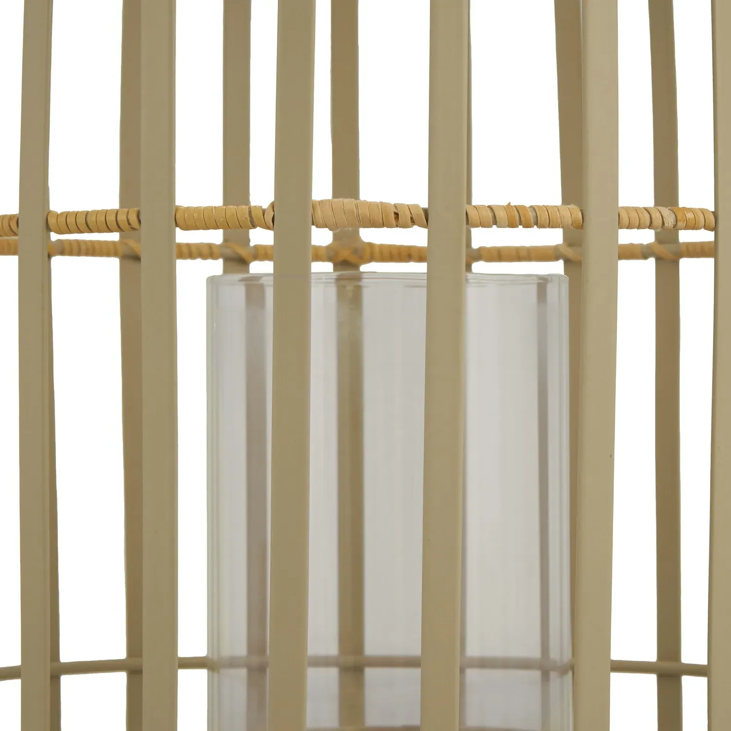 Bohemia Metal Lantern - Cream