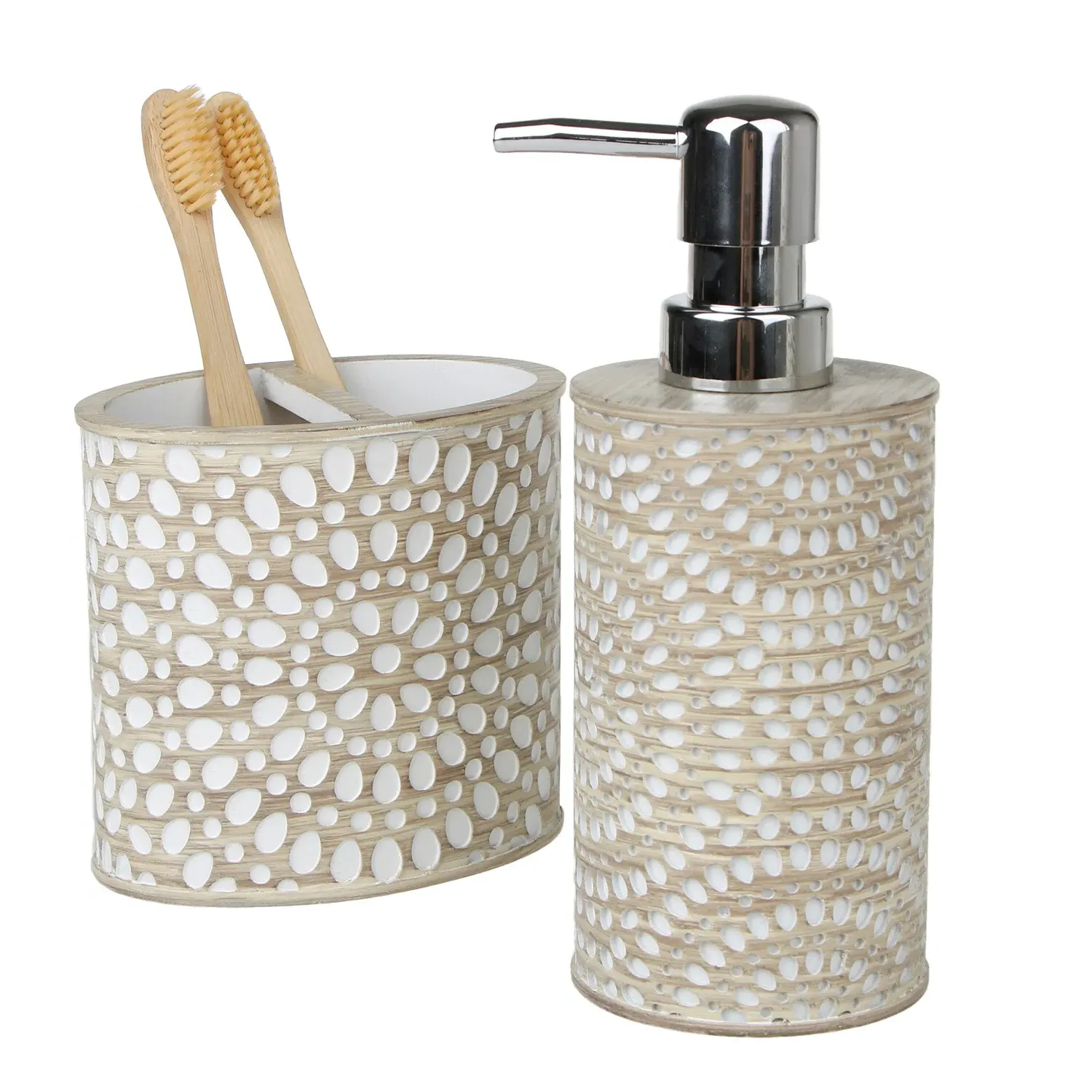 Boho Toothbrush Holder - Natural