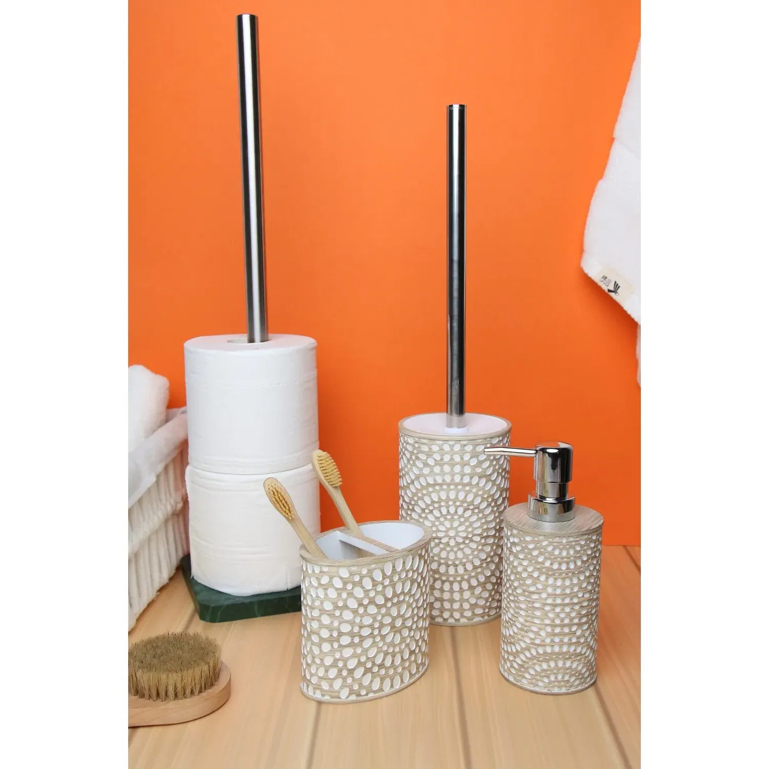 Boho Toothbrush Holder - Natural