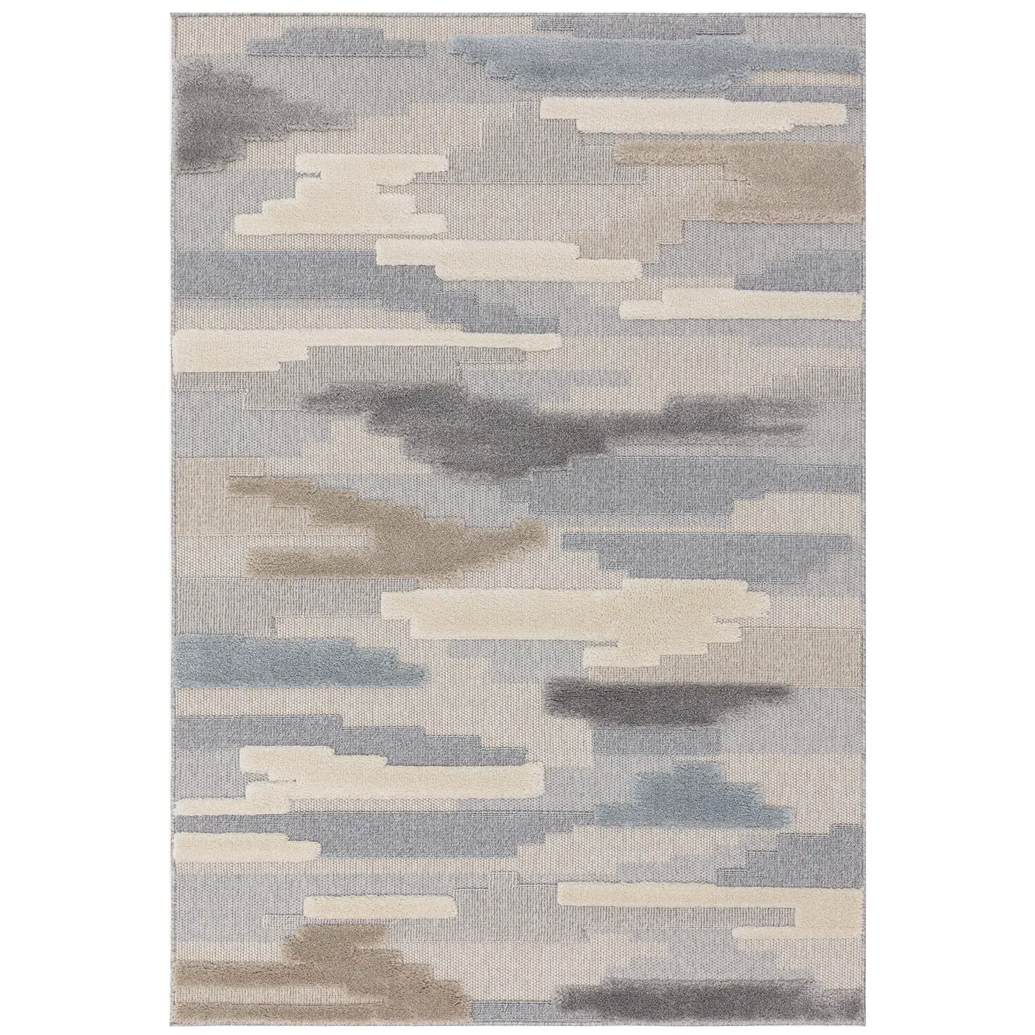 Boho Tribal 120cm Rug - Neutral